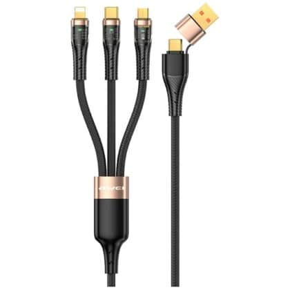 Καλώδιο AWEI CL-228 usb-c/lightning/mico 3 σε 2 μαύρο