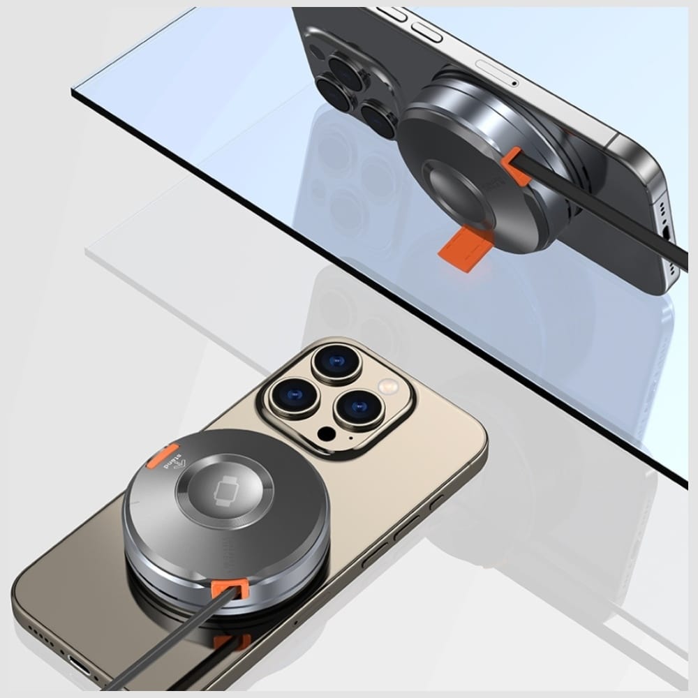 Επαγωγικός Φορτιστής 3 σε 1 AWEI W27 15W με καλώδιο USB-C Γρήγορη Φόρτιση μαύρο - Image 2