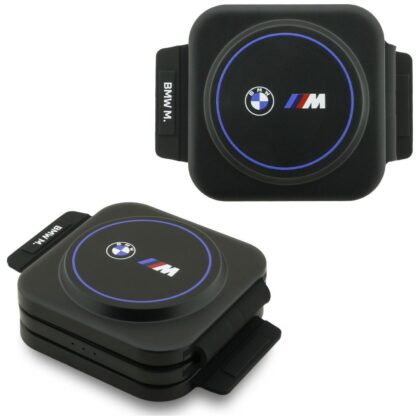 BMW M Q2 Ασύρματος Φορτιστής 3W1 με Λογότυπο Εκτύπωσης, Μπλε
