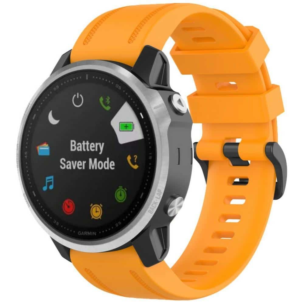 Beline Watch 2 Λουράκι για Garmin Fenix 8/Fenix 7S/Fenix 6S/Fenix 5S/mk3/mk3i/Instinct 2S, Πορτοκαλί