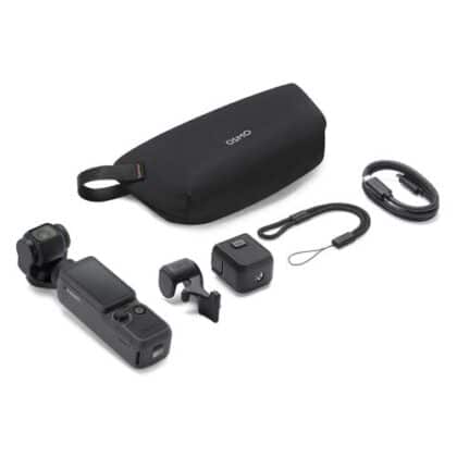 DJI Osmo Pocket 4 Essential Combo Κάμερα Δράσης, Μαύρο EU