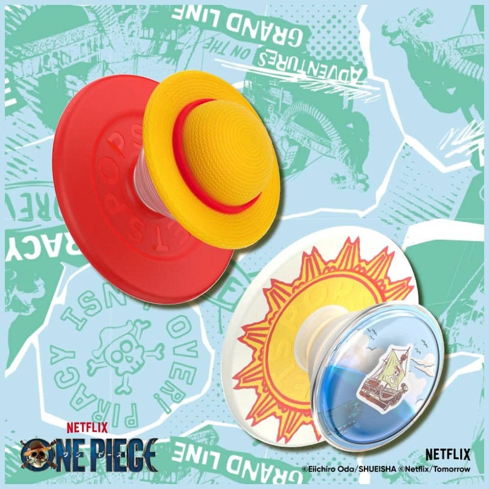 PopSockets PopOut Grip Luffy's Hat, Λαβή και Βάση Τηλεφώνου - Image 11