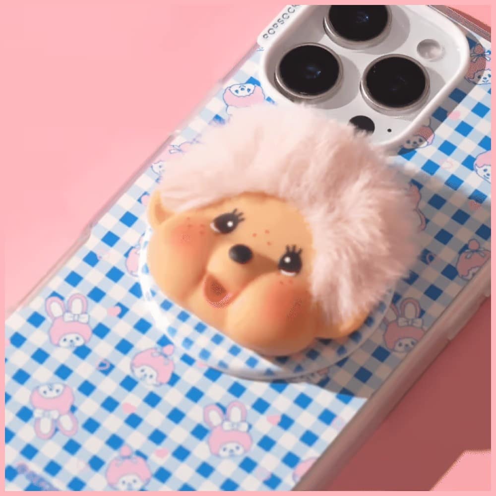 PopSockets PopGrip MagSafe Monchhichi Λαβή και Βάση Τηλεφώνου - Image 2