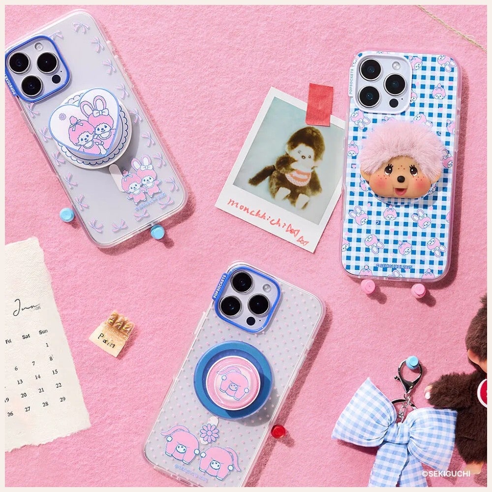 PopSockets PopGrip MagSafe Monchhichi Λαβή και Βάση Τηλεφώνου - Image 3