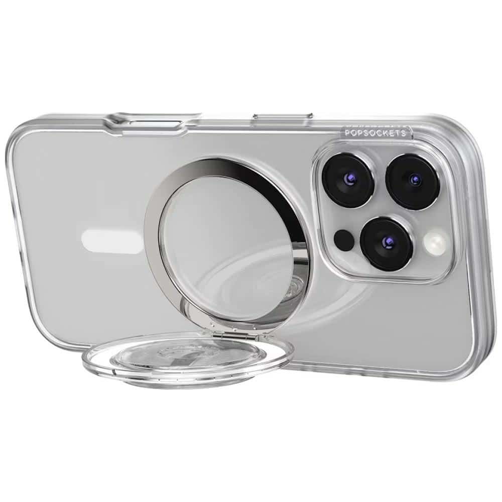 PopSockets MagSafe Kick-Out Grip Τηλεφώνου και Βάσης, Διαφανής - Image 10