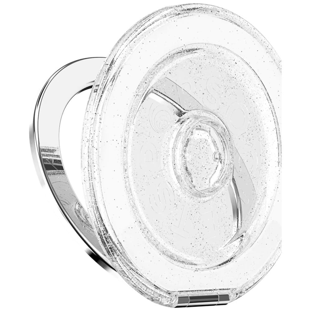 PopSockets Kick-Out Grip Glitter MagSafe, Διαφανής Λαβή και Βάση Τηλεφώνου - Image 5