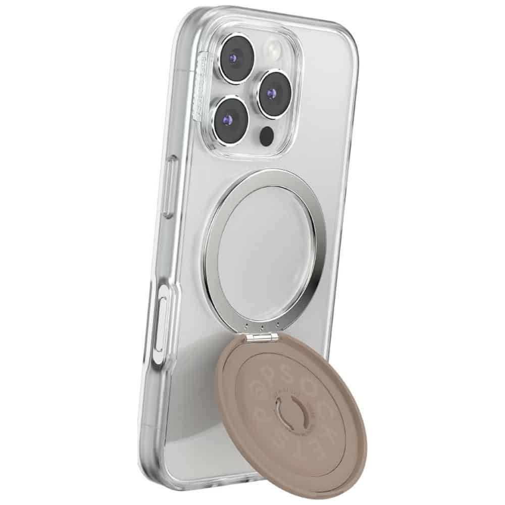 PopSockets Kick-Out Grip Latte MagSafe, Λαβή και Βάση Τηλεφώνου, Μπεζ - Image 10