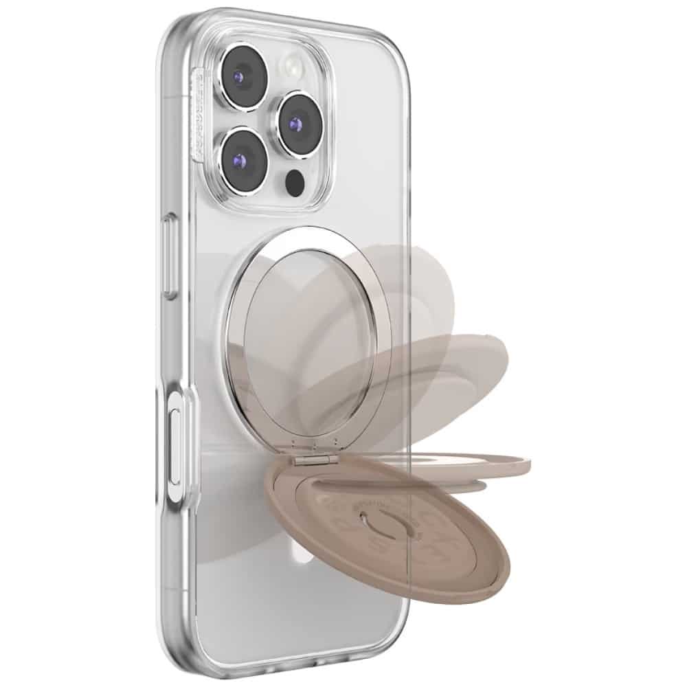 PopSockets Kick-Out Grip Latte MagSafe, Λαβή και Βάση Τηλεφώνου, Μπεζ - Image 12