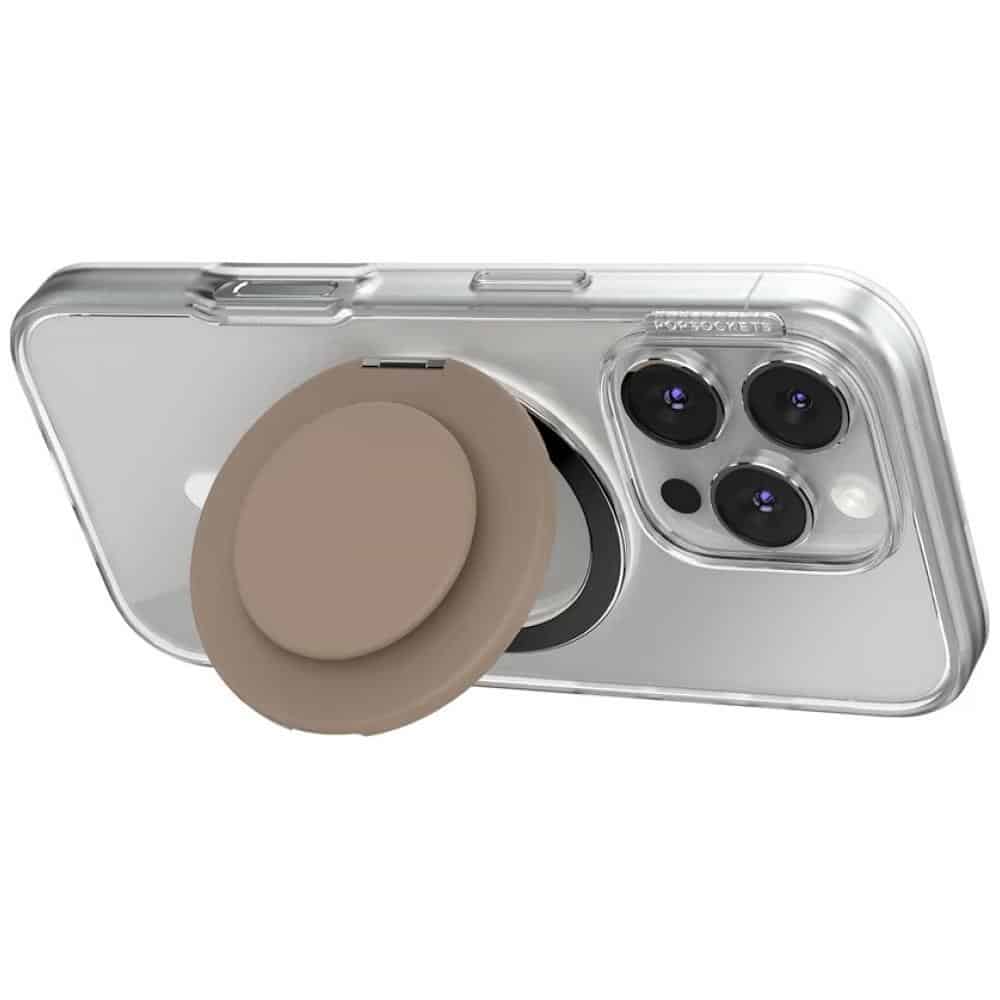 PopSockets Kick-Out Grip Latte MagSafe, Λαβή και Βάση Τηλεφώνου, Μπεζ - Image 13
