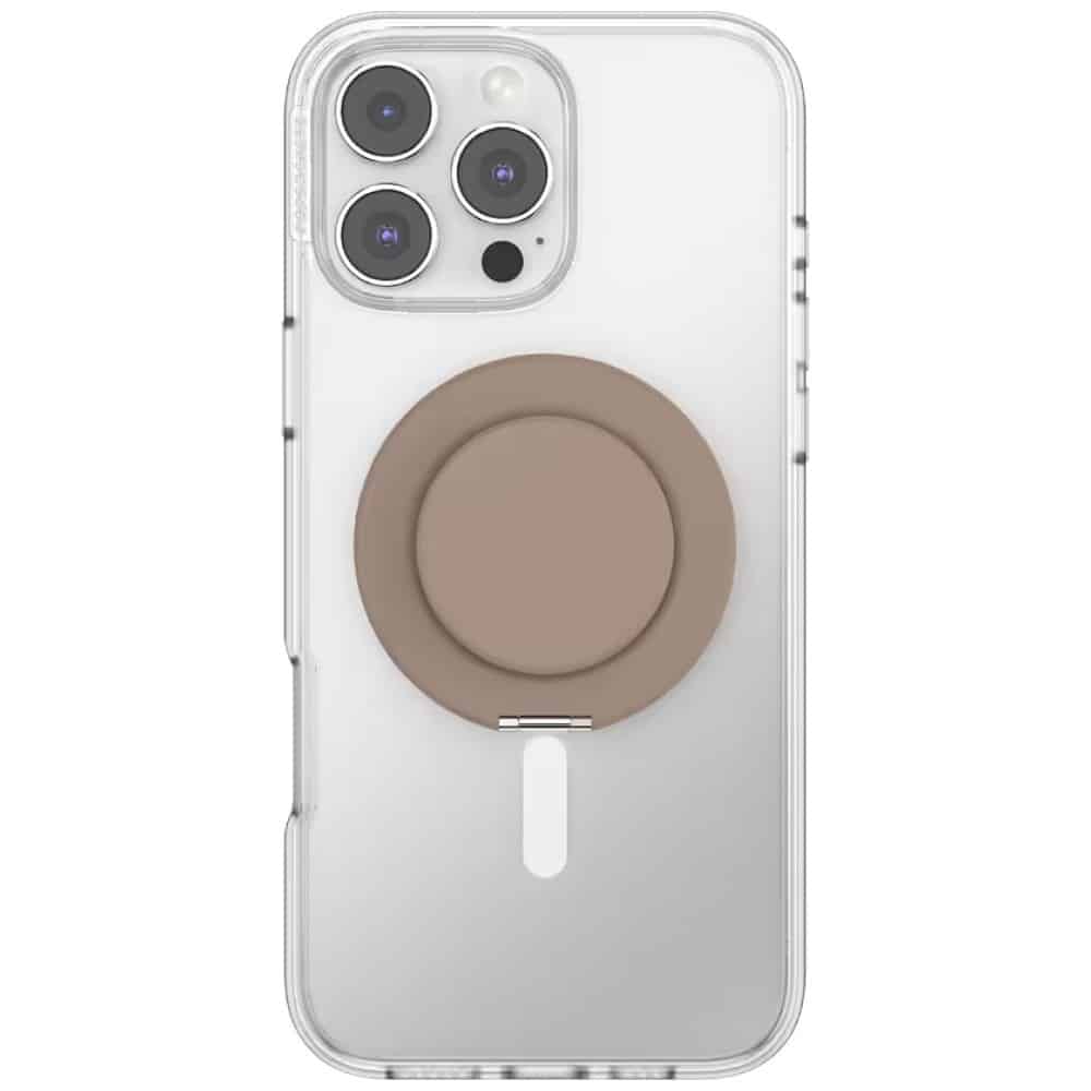 PopSockets Kick-Out Grip Latte MagSafe, Λαβή και Βάση Τηλεφώνου, Μπεζ - Image 4