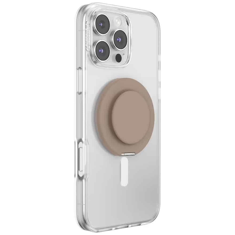 PopSockets Kick-Out Grip Latte MagSafe, Λαβή και Βάση Τηλεφώνου, Μπεζ - Image 8