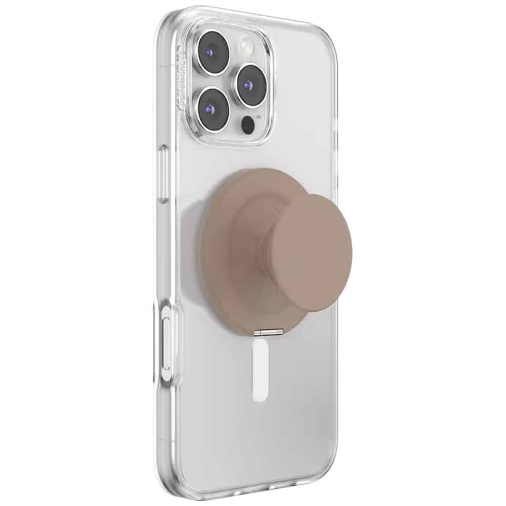 PopSockets Kick-Out Grip Latte MagSafe, Λαβή και Βάση Τηλεφώνου, Μπεζ - Image 9
