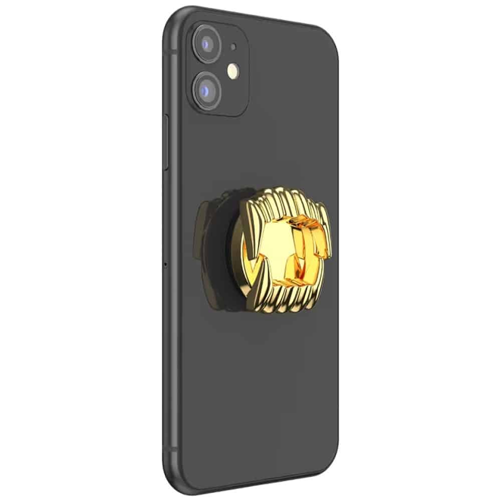 PopSockets Say Cheese Λαβή και Βάση Τηλεφώνου MagSafe, Χρυσή - Image 4