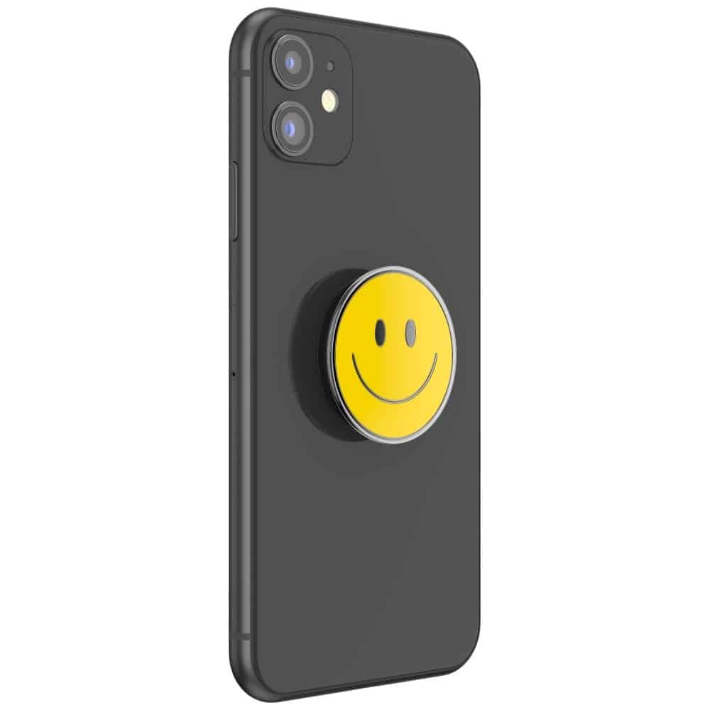 PopSockets PopTop Combo Εμαγιέ Be Happy, Λαβή και Βάση Τηλεφώνου, Κίτρινο - Image 5