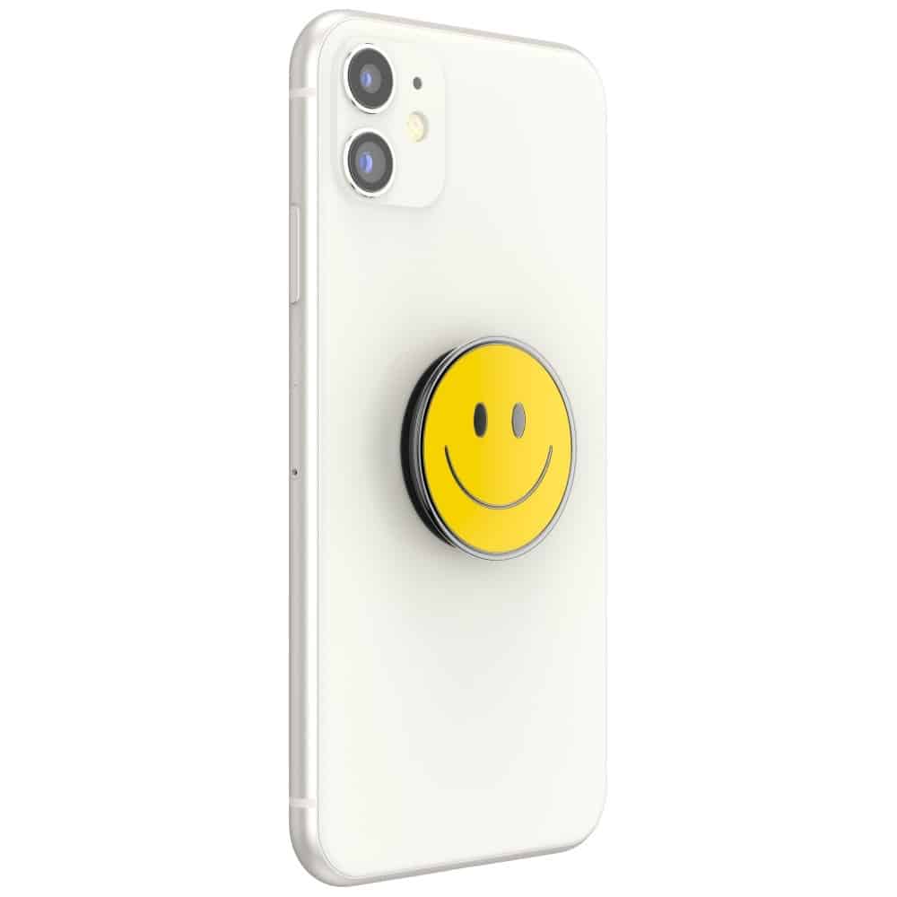 PopSockets PopTop Combo Εμαγιέ Be Happy, Λαβή και Βάση Τηλεφώνου, Κίτρινο - Image 7