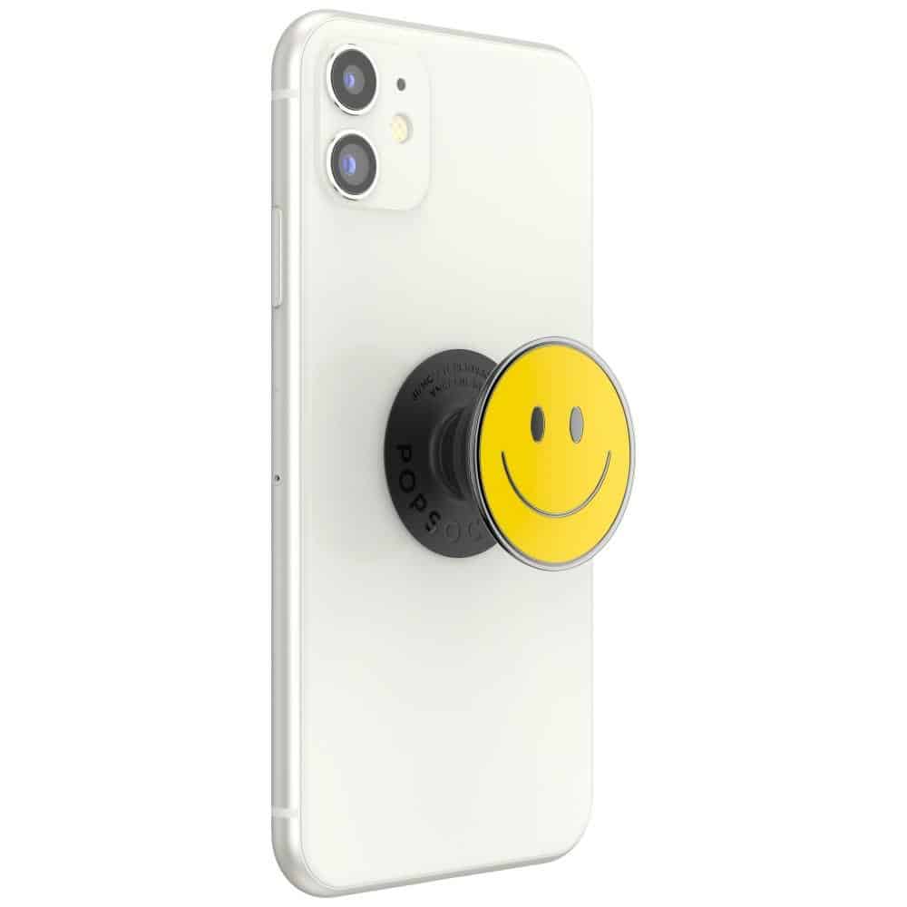PopSockets PopTop Combo Εμαγιέ Be Happy, Λαβή και Βάση Τηλεφώνου, Κίτρινο - Image 8