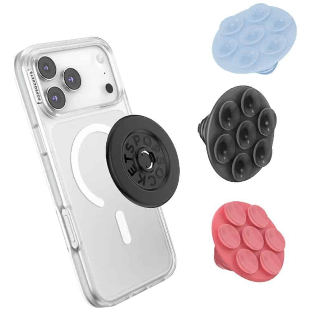 PopSockets PopTop Λαβή και Βάση Τηλεφώνου, Ημιδιαφανής, Μαύρη - Image 3