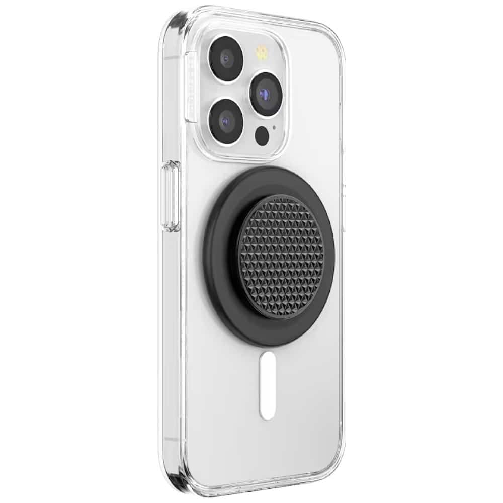 PopSockets Στρογγυρή Αλουμινένια Τριγωνική Λαβή MagSafe, Μαύρη - Image 5