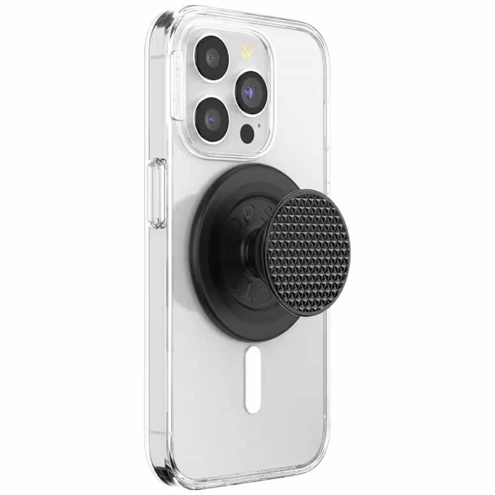 PopSockets Στρογγυρή Αλουμινένια Τριγωνική Λαβή MagSafe, Μαύρη - Image 6