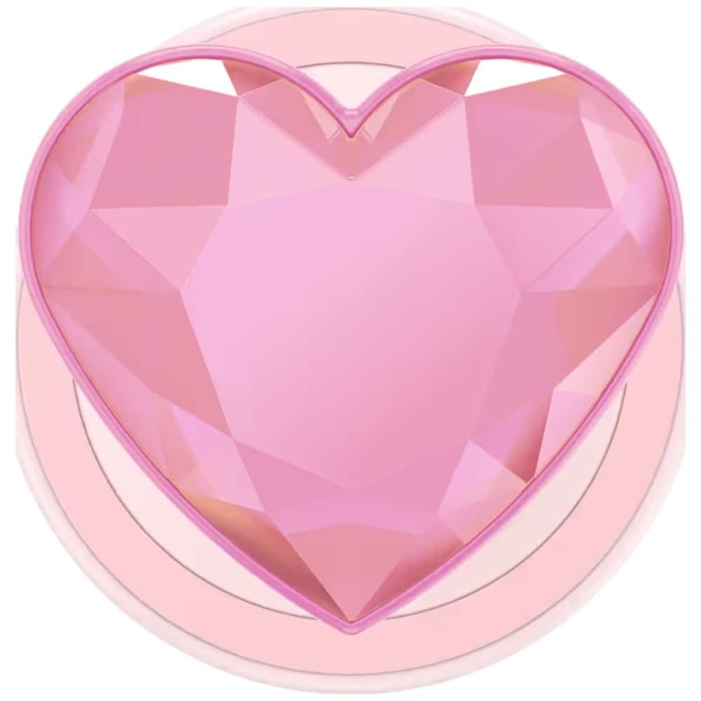 PopSockets Crystal Heart Grip MagSafe, Ροζ - Image 2