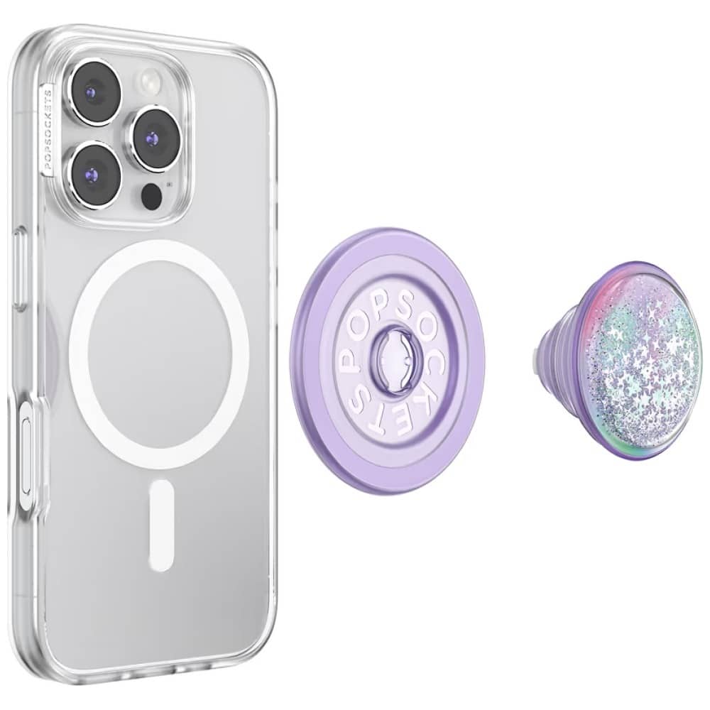 PopSockets Tidepool Squishy Unicorn Magic MagSafe Λαβή και Βάση Τηλεφώνου, Λεβάντα - Image 6