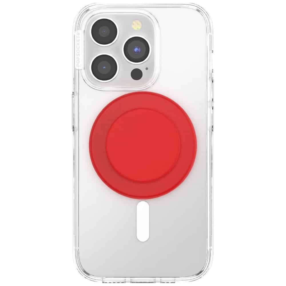 PopSockets PopOut Basic Rosso Grip MagSafe, Κόκκινη - Image 3