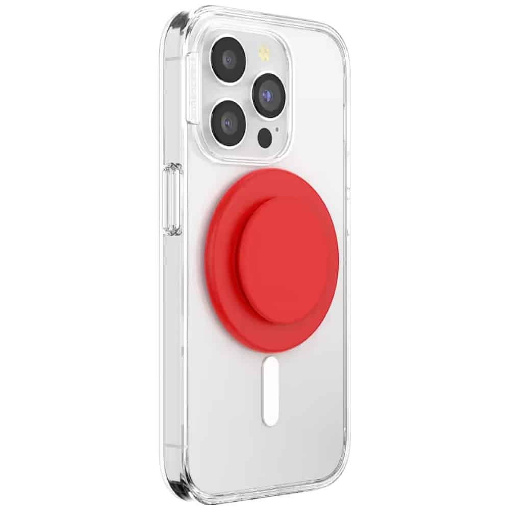PopSockets PopOut Basic Rosso Grip MagSafe, Κόκκινη - Image 5