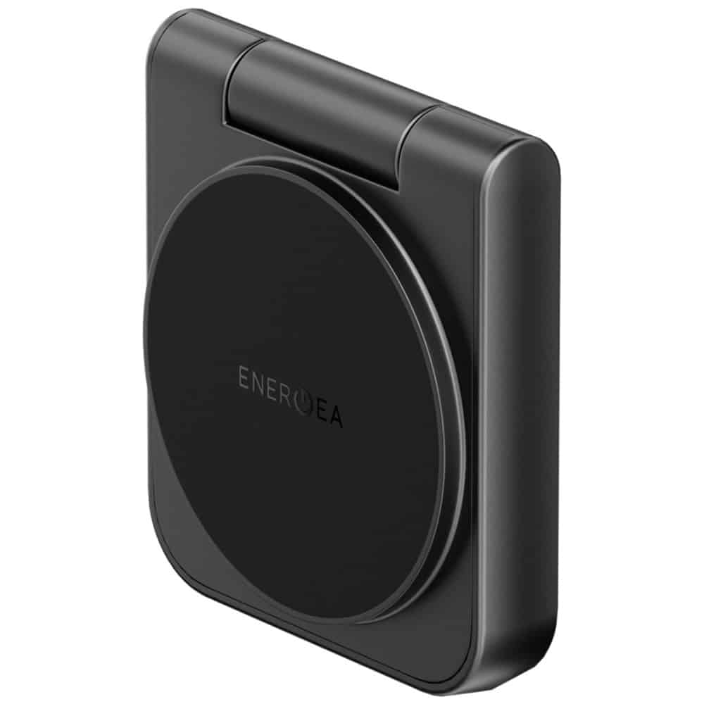 Ασύρματος φορτιστής Energea Magduo 2in1 Qi2 πτυσσόμενος γκρι - Image 2
