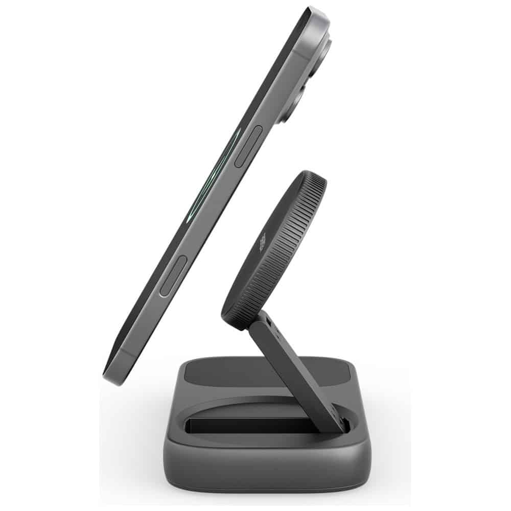 Σταθμός σύνδεσης Energea Widock Plus 7in1 USB-C 3.1 με γραφίτη Qi2 - Image 3