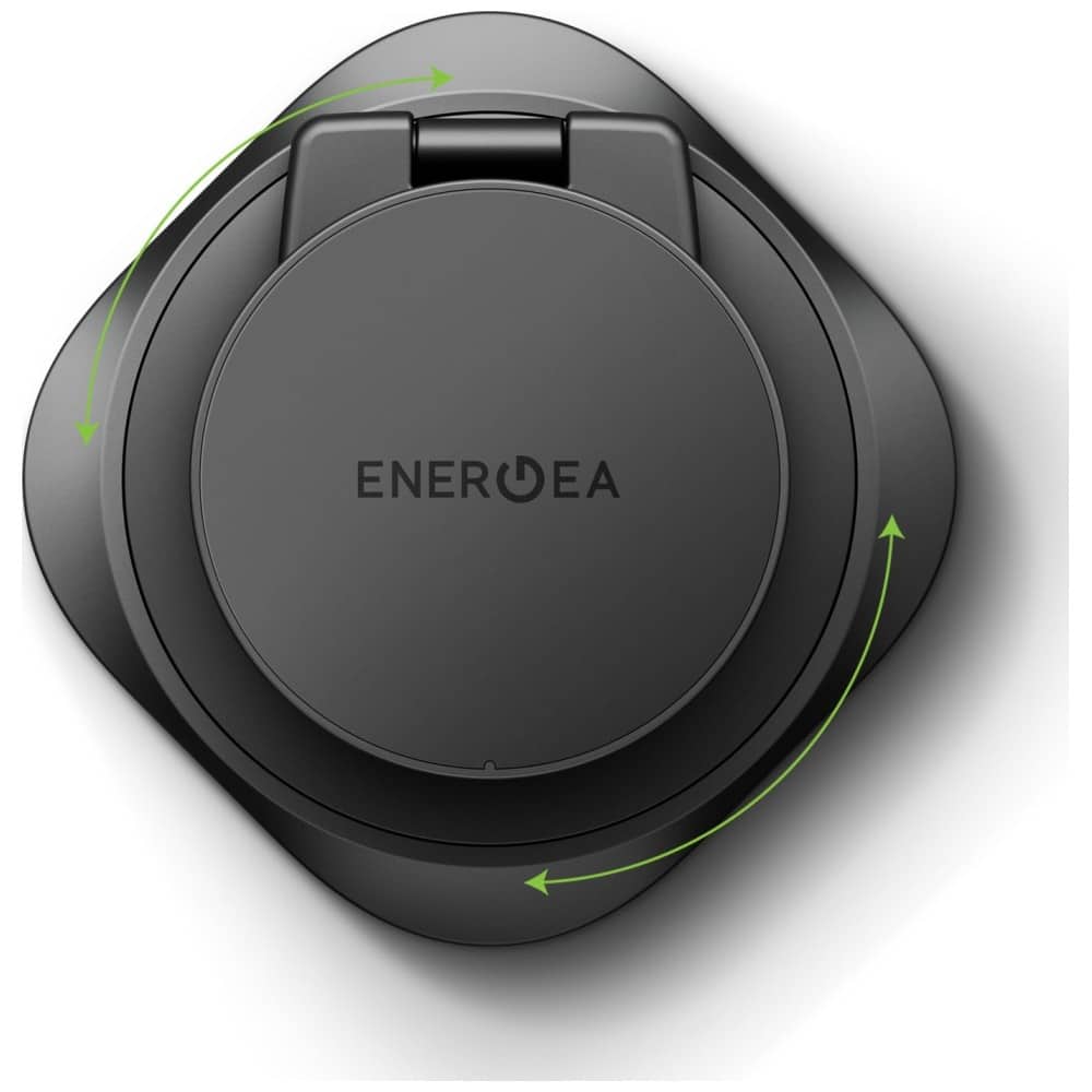 Ασύρματος φορτιστής Energea Alumag GYRO 360 Περιστρεφόμενος Qi2.2 25W Πτυσσόμενος μεταλλικός - Image 3