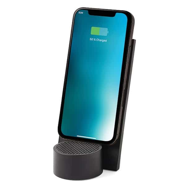 Ασύρματος φορτιστής Lexon City Energy Pro 10W με ηχείο Bluetooth μαύρο LD145N - Image 2