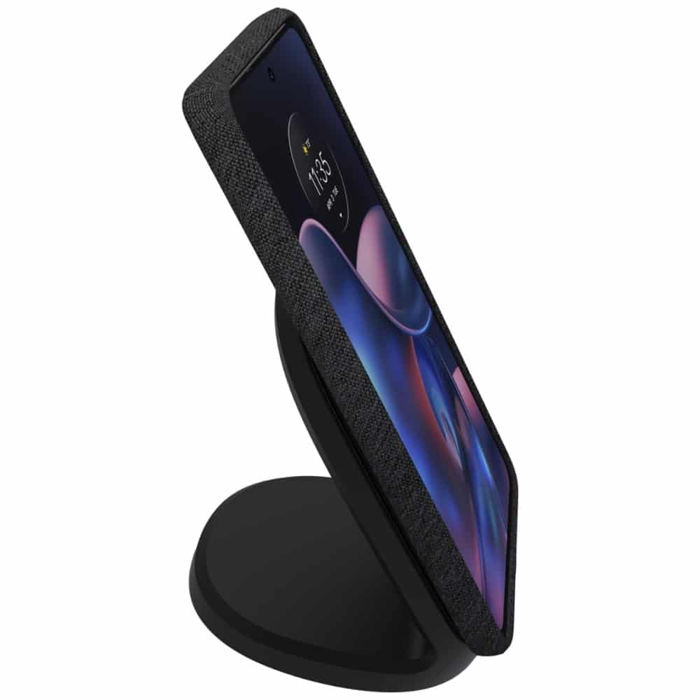 Ασύρματος φορτιστής Motorola TurboPower 15W Stand Pad Qi μαύρο - Image 7