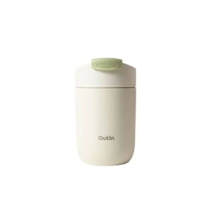 OutIn Travel Tumbler Θερμοκούπα, 350ml, Άσπρη Άμμος EU