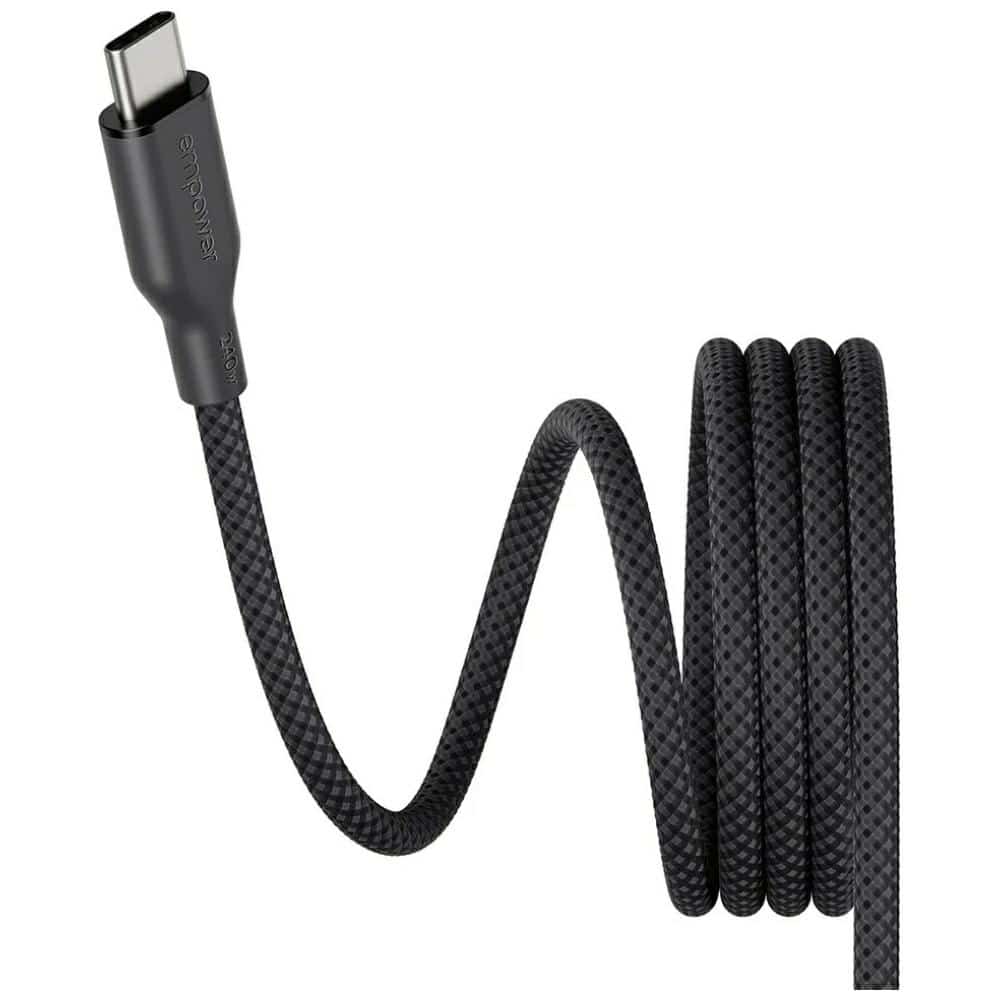 Καλώδιο ενδυνάμωσης από PanzerGlass Magnetic 240W USB-C σε USB-C 1,5m μαύρο - Image 4