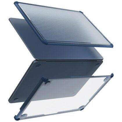 Θήκη Skinarma Προστατευτική θήκη Vibron για MacBook Neo 13" μπλε σκούρο