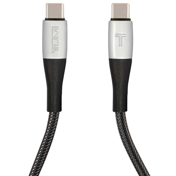 Καλώδιο γρήγορης φόρτισης TUMI TUCCSSUSBC USB-C σε USB-C 1,5m, μαύρο - Image 2