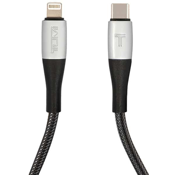 TUMI TUCCSMFI USB-C - Καλώδιο Lightning 1,5m γρήγορης φόρτισης, μαύρο - Image 2