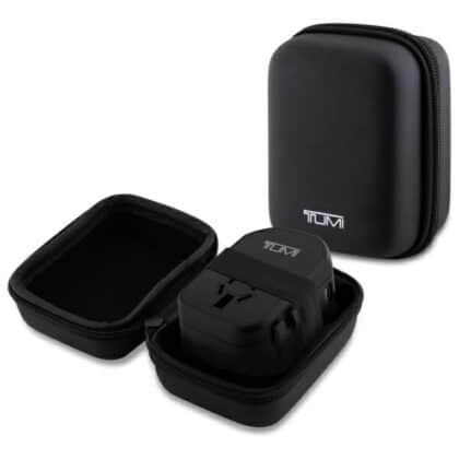 Προσαρμογέας ταξιδιού TUMI TUTA20WMSLK 20W USB-C / 2xUSB-A μαύρος
