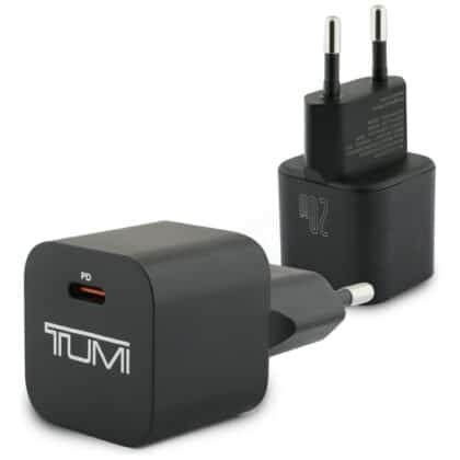 Φορτιστής δικτύου TUMI Smart Power 20W USB-C μαύρος