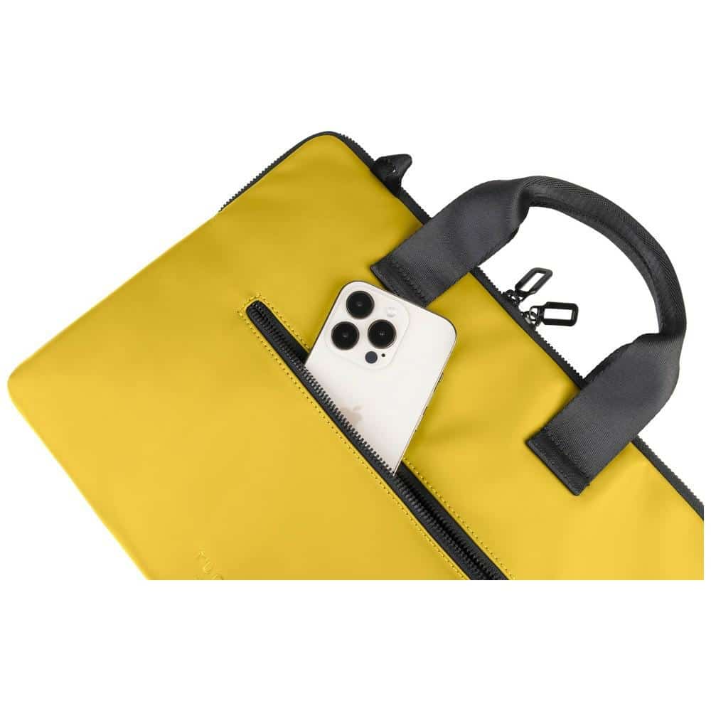Tucano Gommo Τσάντα για Φορητό Υπολογιστή 14" MacBook, Κίτρινη - Image 5