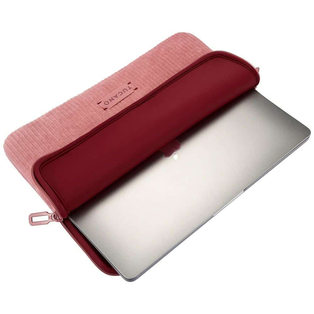 Τσάντα Laptop Tucano Velluto 2 Sleeve 14" για MacBook ροζ - Image 6