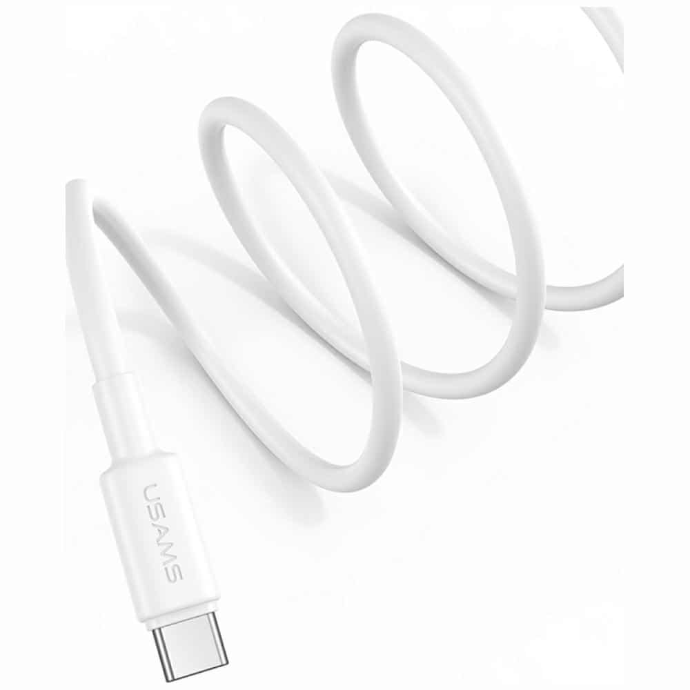 Καλώδιο USAMS U90 3A USB-A σε USB-C λευκό - Image 3