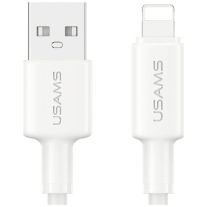 Καλώδιο USAMS U90 2.4A USB-A σε Lightning λευκό