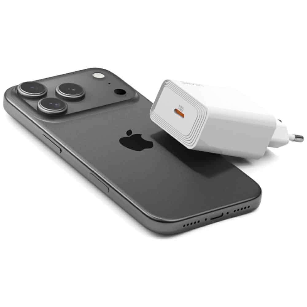 Φορτιστής τοίχου USAMS T69 20W USB-C λευκό - Image 3