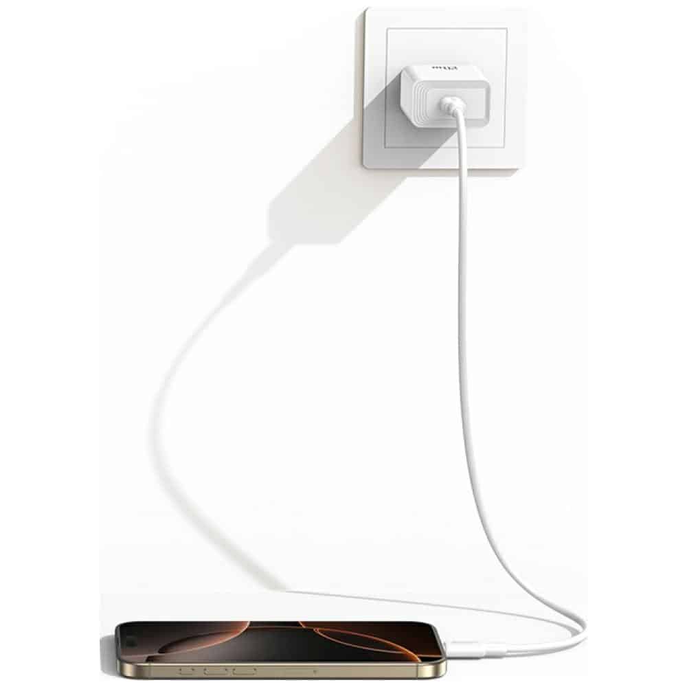 Φορτιστής τοίχου USAMS T69 20W USB-C λευκό - Image 4