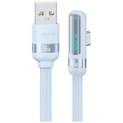 Καλώδιο USAMS US-SJ651 USB-A/USB-C μπλε