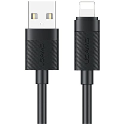 Καλώδιο USAMS U94 12W Lightning σε USB-A 1m μαύρο