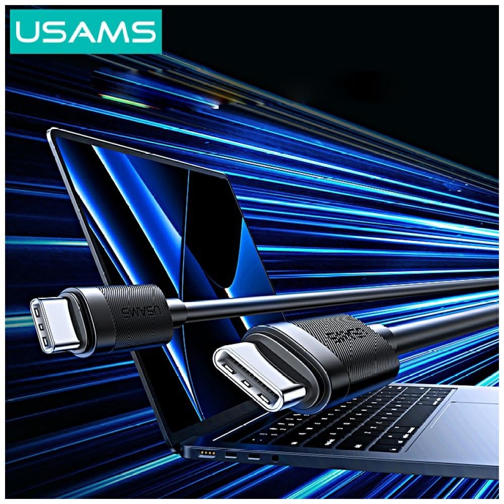 Καλώδιο USAMS U94 60W USB-C σε USB-C 1m μαύρο - Image 4