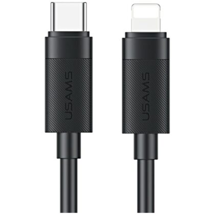 Καλώδιο USAMS U94 30W USB-C σε Lightning 1m μαύρο