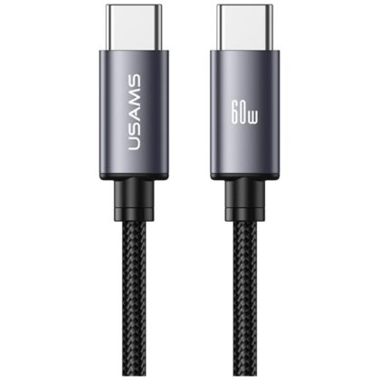 Καλώδιο USAMS U91 60W USB-C σε USB-C 1m αμαύρωση
